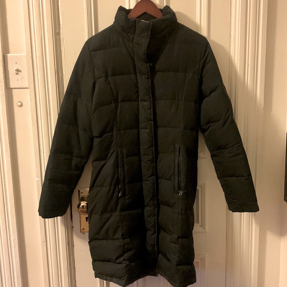 Down and feather coat by Twik